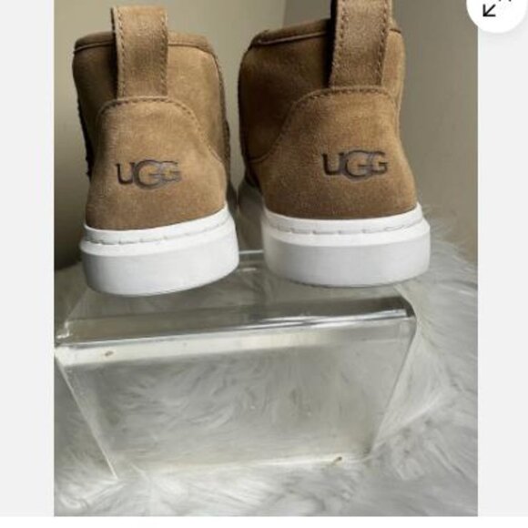 New Ugg Women's classic Alameda Mini Boots Chestnut 1143786 Sz 9.5 - Picture 4 of 7